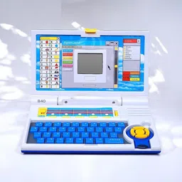 mahi zone Educational English Learner Laptop with Mouse for Kids 20 Activity Games_M299 image 1