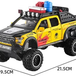 star impex 6-Wheel Pull Back Monster Truck Toy – Die-Cast with Lights & Sounds image 3