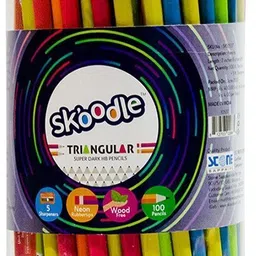 pw pencilwala 100 Piece Rubber Tip Polymer Pencils With 5 Sharpners Pencil-picture-29