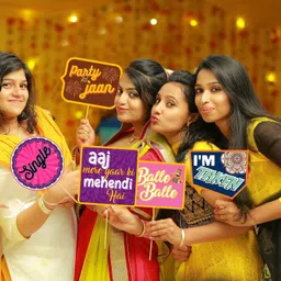 zyozi Wedding Photo Booth Props - 24 Designs, Photo Booth Props Wedding, Photo Booth Board image 4