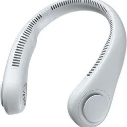 Radhe Neck Fan Bladeless Speeds Battery Operated Personal NF85 Neck Fan Bladeless Usb Cooler 76 USB Fan image 2