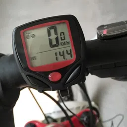 flipxen Cycle Speedometer Digital LCD Speedometer for Bicycle Bike Meter Bicycle Brake Disk image 5