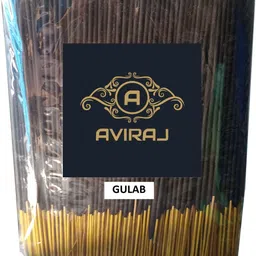 aviraj Gulab Agarbatti 1 KG / Rose Floral Incense Sticks For Pooja Gulab image 1