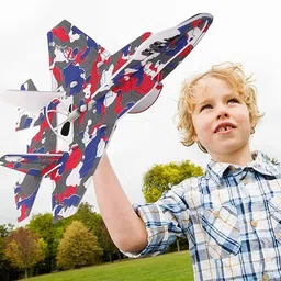 Rechargeable Electric Foam Airplane Toy for Kids | Durable Soft PP Material-image-43