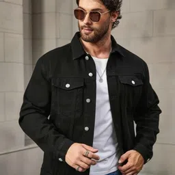 lahaba Men Solid Jacket image 4