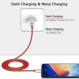 Raptor USB Type C Cable 1 m WARP Cable Type C Fast Charge Cable Compatible with For OnePlus 7 Pro/ 7T/ 8 Pro image 4