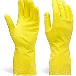 Cleaning Gloves Reusable Rubber Hand Gloves for Washing Cleaning Kitchen Garden Wet and Dry Disposable Glove-image-9