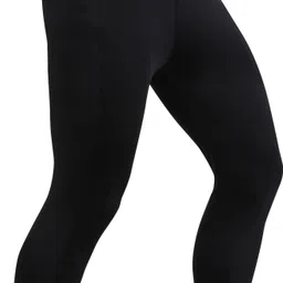 ninq Solid Men Black Tights-picture-25