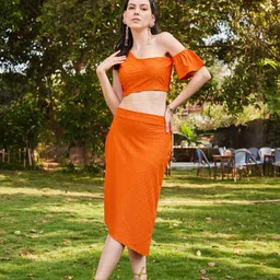 purvaja Top Skirt Co-ords Set image 4