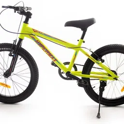 caya Hypermax 20" Bright Floro Green UV Protective Coating, Power-Brakes Kids Bikes 20 T (inch) BMX Cycle image 3