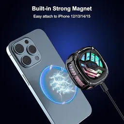 nothotphone Mobile Cooling Pad |Mobile Cooler | Gaming Fan | for Instant Cooling Phone Cooler image 2