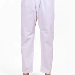 moondeo Men white pure cotton pyjama Aligarh pyjama with drawstring Straight Loose Men Pyjama-picture-24