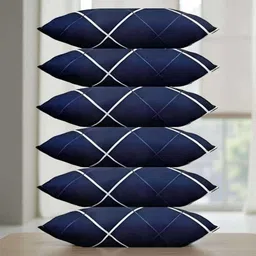 vyomfit Microfibre Abstract Sleeping Pillow Pack of 6-picture-11