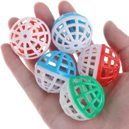 6 pcs plastic ball for small kitten Plastic Fetch Toy For Cat-image-38