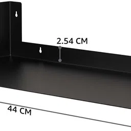faf Heavy Duty Wall Mounted Metal Bookshelf Steel Wall Shelf image 2