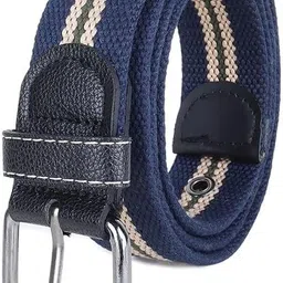 nahsoril Men & Women Casual, Evening Black Fabric, Canvas Belt-picture-15