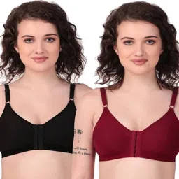 shreenathjienterpraise Pack of 2 Women Maternity/Nursing Non Padded Bra image 1