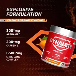 wellversed dynamite Pre-Workout (420g, 30 Servings) | Unleash Explosive Energy Pre Workout image 3