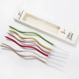 gg creation Multicolor Candles Birthday Candles Colorful Cake Decoration,Cupcake Candle Candle-picture-15