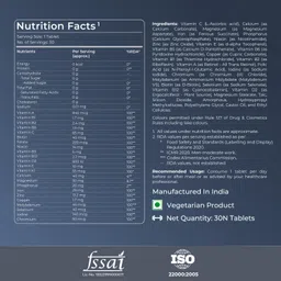 nutrabay Pro Active Multivitamin Women for Immunity, Hair, Skin & Strong Bones image 4