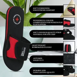 cibek Comfortable Stylish and Trending Colorful Printed Slippers Women Flip Flops image 5