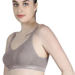 vanila Pack of 2 Women Sports Non Padded Bra image 3