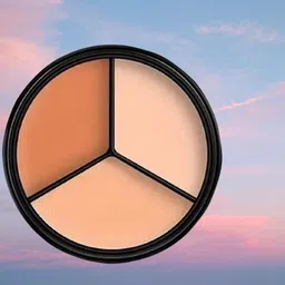 3-in-1 Full Cover Concealer Makeup Palette Cream c3 Concealer-image-51