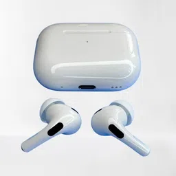 mahaveer traders Plastic Press Stud Headphone Case For Apple AirPods Pro (2nd Generation) Bluetooth Headset image 3