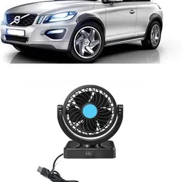 zplusacc SINGLE Portable Single Head Car Fan 5V USB 360 Degree Adjustable CC-613 Car Interior Fan image 1