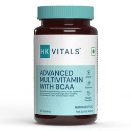 HK VITALS Advanced Multivitamin Tablets with BCAA For Stamina & Energy - 60 Tablets image 1