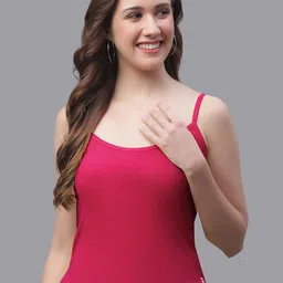 Friskers Pack Of 2 Cotton Shoulder Straps Camisoles image 4