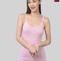 Dollar Missy Pack of 3 Women Combed Cotton Camisole-picture-14