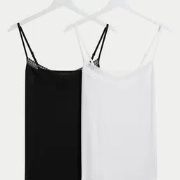 Marks & Spencer Pack Of 2 Non Padded Camisoles image 3