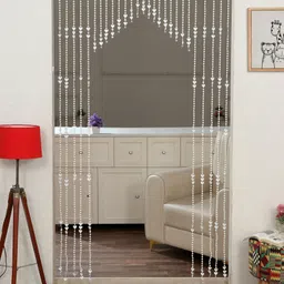 smarttraders 213.36 cm (7 ft) Door PVC Transparent Curtain Single Curtain-picture-19