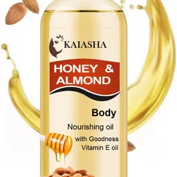 kaiasha Honey & Almonds Nourishing Body Oil, With Vitamin E & Sunscreen-picture-20