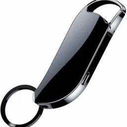 M & V Solutions Wired Spy Key chain Voice Recorder Digital Inbuilt 32 GB Memory Spy Small Audio Recording Gadget with Triple Noise Reduction , Password Protection - V11 Pro (Black) 32 GB Voice Recorder (1 inch Display) 32 GB Voice Recorder image 1