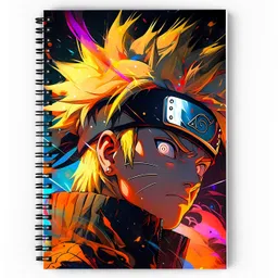 giftuation Naruto Anime Vector Art 18 A5 Diary Unruled 160 Pages-picture-13