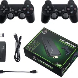 keeva M8 Game Stick Console Pro 2.4G Dual Wireless Game box video games 64 GB with 25000+ Games, Plug & Play-picture-28