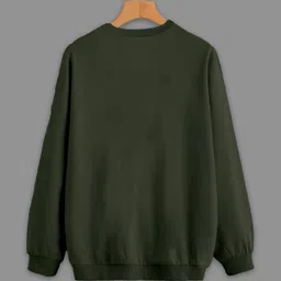 mack jonney Men Full Sleeve Solid Sweatshirt image 2