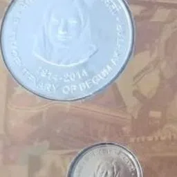 aarchu art BIRTH CENTENARY OF BEGUM AKHTAR Modern Coin Collection image 2