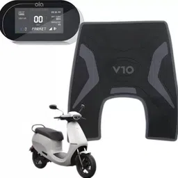 ksheeri Tof-OLA AIR GREY MAT+SCREEN GUARD Ola S1 Air Two Wheeler Mat image 1