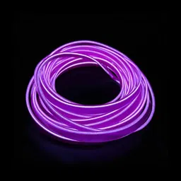selifaur Cold Dashboard Luxury 5 Meter Car Dashboard Ice Purple EL Wire Car Interior Light Ambient Neon Light Scorpio Car Fancy Lights image 4