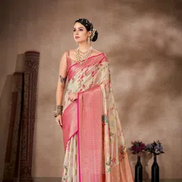 divastri Digital Print Banarasi Art Silk Saree-picture-13