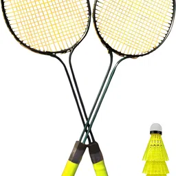 kickmixsports Badminton Raquet Green Strung Badminton Racquet-picture-22