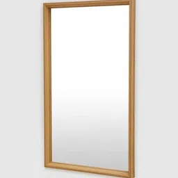 livince Classic Pine Wood Mirror Bathroom Mirror image 2