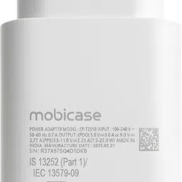 Mobicase 40 W VOOC 3 A Wall Charger for Mobile image 1