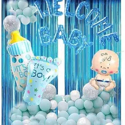 aerloonzilla Baby Boy Welcome Decoration Kit For Home 44Pcs-picture-12