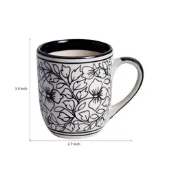 unravel india Mugal Bageecha (Set of 6) Ceramic Coffee Mug image 2