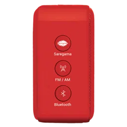 SAREGAMA Carvaan Mini 2.0 5 Watts Bengali Portable Bluetooth Speakers (351 Pre-loaded Songs, SCM04, Sunset Red) image 5