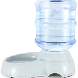 Automatic Water Dispenser Self-Dispensing Gravity Pet Feeder Waterer Plastic Pet Bowl & Bottle-image-15